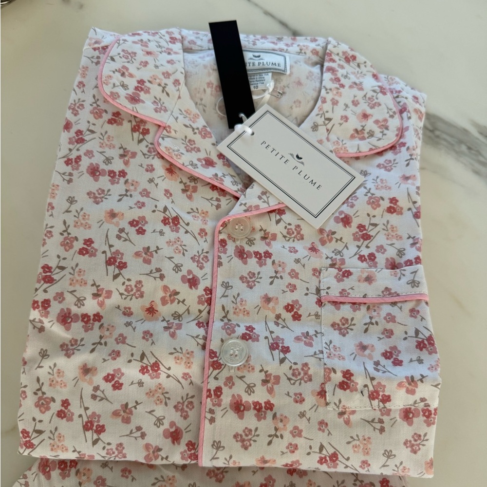 Petite Plume Girls Pajamas - size 10